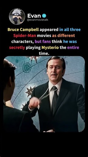 Bruce Campbell was Mysterio the whole time?