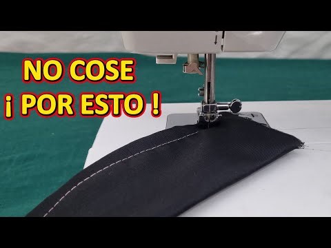 PORQUE mi maquina de coser NO COSE