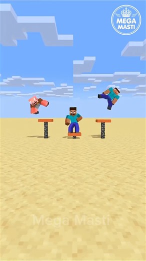 Herobrine Made a Perfect Balance🔥|credit by‪@oreETV‬#minecraft #shorts