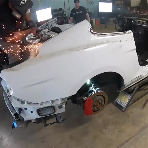 BODY SWAPPING A 2019 Mustang GT to 1967 Mustang Fastback GT in 15 Minutes! 😱 | B is for Build