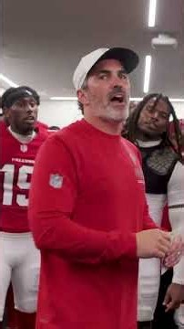 Inside the locker room after the Monday Night Football dub in New Orleans! #nfl #atlanta #falcons