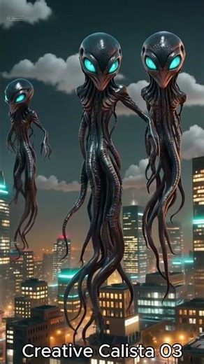 They Arrived at Midnight 👁️‍🗨️ | Cyberpunk Alien Invasion #cyberpunk #alieninvasion #scifishortstory