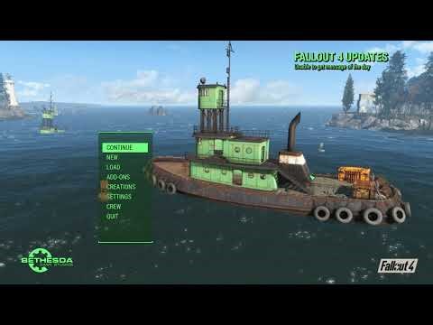 Fallout 4: custom menu intro