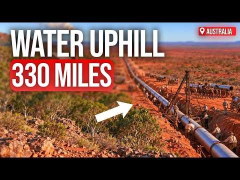 The 330-Mile Pipeline Australia Built to Push Water Into the Desert