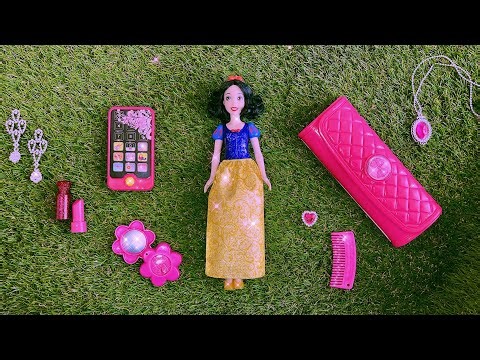 Disney Doll Collection | Frozen Elsa and Anna, Belle, Ariel | Unboxing Disney Mattel playset