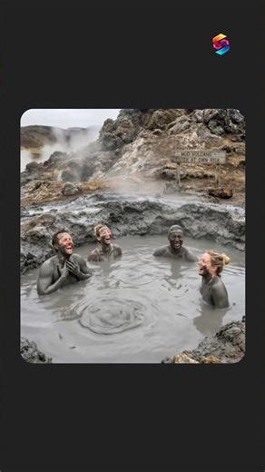 Is Swimming Inside a Mud Volcano Safe?