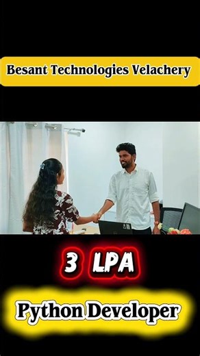 🔥 2025 Passout to Python Developer | Jackslin Placement Success 🚀 Besant Velachery