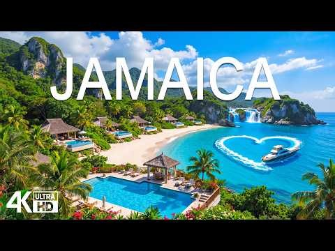 Jamaica 4K | Breathtaking Landscapes, Turquoise Waters & Unspoiled Beaches – Relaxing Music