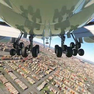 United Airlines Plane Crash in New Jersey 😱 Near Disaster | Microsoft Flight Simulator #msfs2020