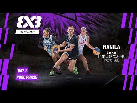 RE-LIVE | FIBA 3x3 Women's Series Manila Stop 2026 | Pool Phase | #3x3Basketball