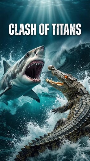 TIGER SHARK vs SALTWATER CROCODILE — OCEAN’S MOST BRUTAL CLASH!