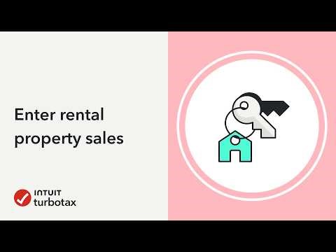 How do I enter the sale of a rental property? - TurboTax Community - Tax Expert Tutorial