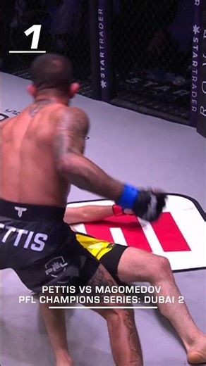 𝗣𝗙𝗟 𝗛𝗢𝗟𝗜𝗗𝗔𝗬 𝗛𝗜𝗧𝗦: 1️⃣ The best KO of the year goes to Sergio Pettiss spinning back elbow in Dubai.