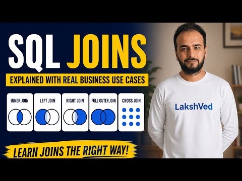 SQL Joins | Explained with Real Business Use Cases | Session 5
