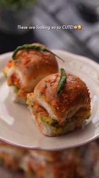 UNIQUE VADA PAV SLIDERS RECIPE•😍