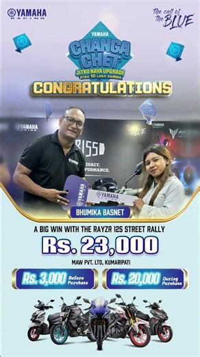 Congratulations to Bhumika Basnet