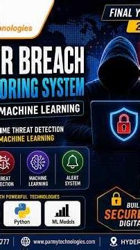 Cyber Breach Monitoring System | Flask + Machine Learning | Final Year Project 2025–2026