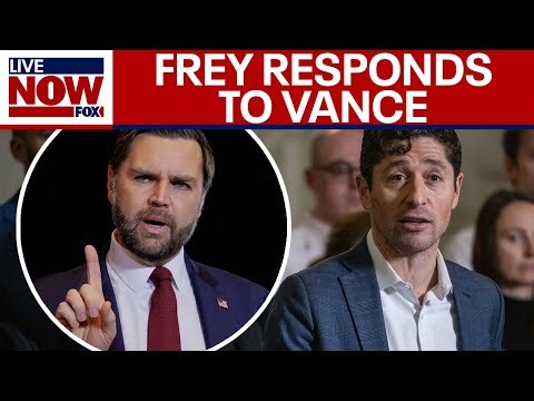 WATCH: Mayor Frey responds to VP Vance after Minneapolis visit