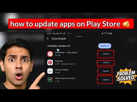 How to Update Apps on Google Play Store | Easy Step-by-Step Guide (Android)