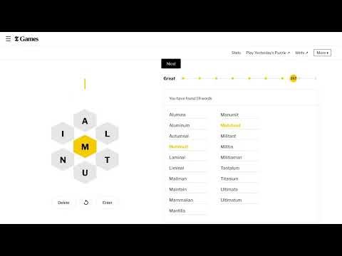 NYT Spelling Bee Answer Today (April 19, 2026) - Hints & Solution