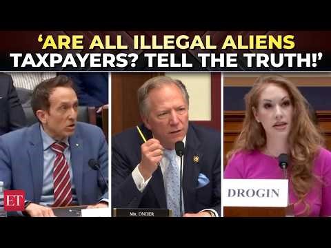 ‘Illegal aliens PAID UNDER THE TABLE!’: Explosive testimony on undocumented immigrants stuns House