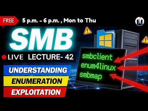 🔴 Live Ethical Hacking for Beginners | Lecture - 42 |Networking service | White Fortress Security