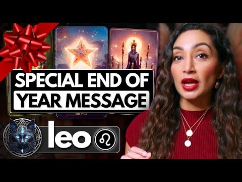 LEO ♌︎ "Watch This BEFORE The Year Ends!" 🐞 Leo Sign ☾₊‧⁺˖⋆
