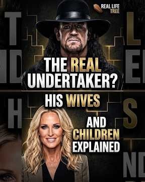 The Undertaker's Family Tree REVEALED! Wife, Kids & Grandson 😱 | The Undertaker Real Family: Wife