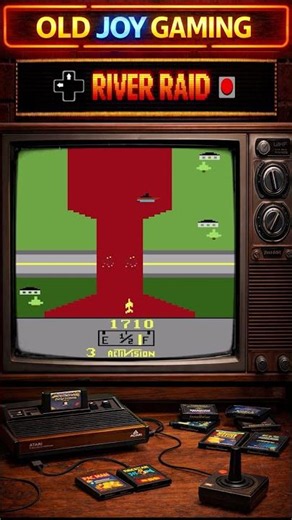 Atari 2600 River Raid 1982 – My First Encounter with Atari