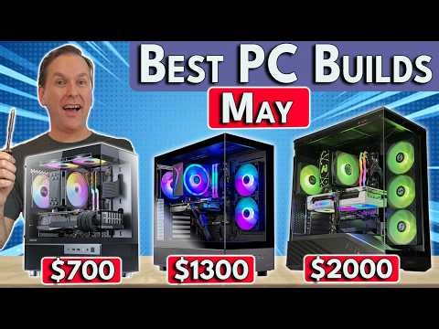 Best Gaming PC Builds Right Now! 🛑 $700 / $1300 / $2000 PC Builds