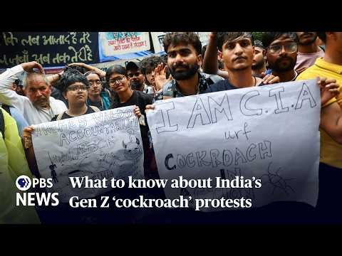 WATCH: What to know about India’s youth-led Gen Z ‘cockroach’ protests