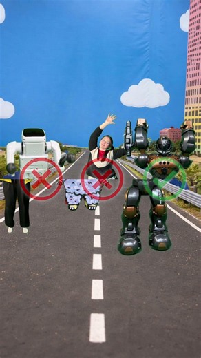 Crazy ROBOTS dancing