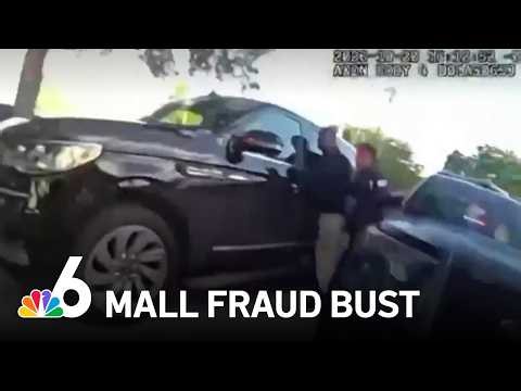 Credit card fraud turns into police chase at mall