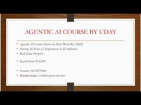 Real-Time AI Agent Project using Python | Demo 3