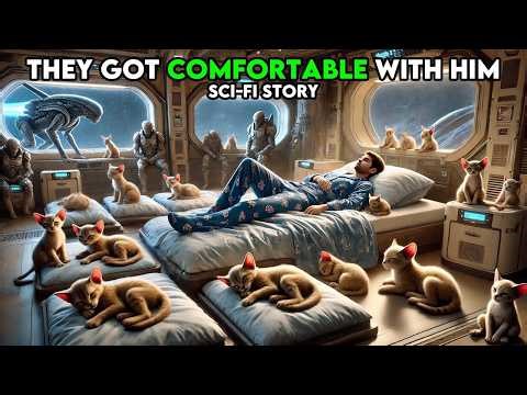 Alien Guards Wore Battle Suits—The Human Wore Pajamas—the Cubs Slept Beside Him | HFY Sci Fi Stories