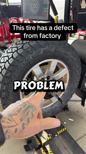 Tire Defect from Factory