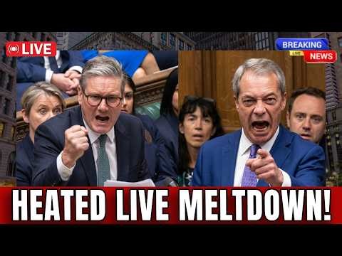 Farage LOSES IT as Labour MPs SHOUT Him Down While He EXPOSES Starmer’s ‘Two-Tier Policing’ LIVE!