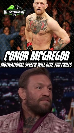 This Conor McGregor Speech Will FIRE You UP 💯🔥
