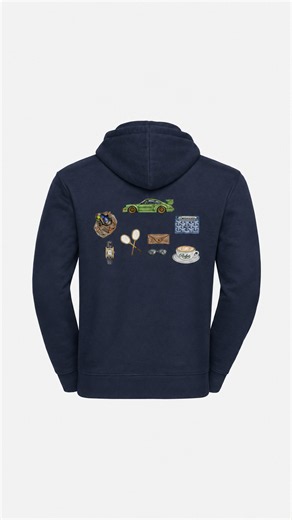 Lifestyle - Navy Blue Hoodie