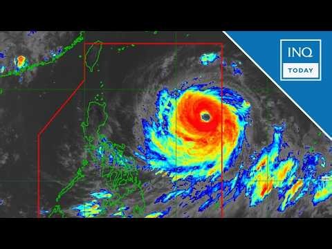 Super Typhoon Inday keeps strength; Signal no. 1 up in 12 areas | INQToday