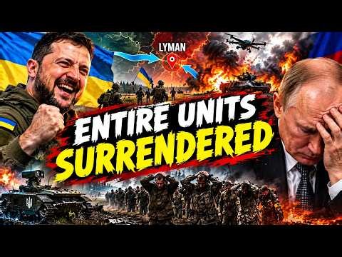 Whole Russian Units Surrendered at Lyman — What Really Happened !