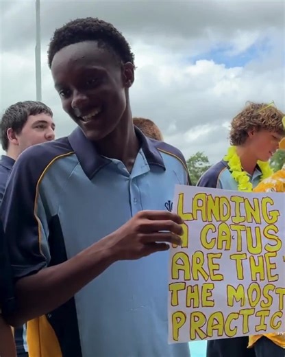 St John’s College, Nambour on Instagram: "The action is heating up at the swimming pool! 🔥 Our House Teams have kicked off the war cries, bringing the competition to life. Who will take out the 2026 Swimming Carnival? Best of luck to all our competitors and a huge shout-out to those cheering on their peers - your support makes all the difference! You have already put our theme, Word of God, into action through the encouragement and unity on display today. The vibe at the pool is positive, energ