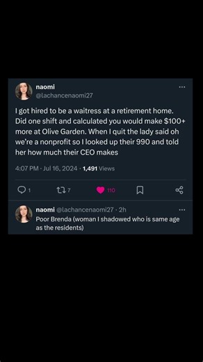 waitress exposes ceo salary | Subscribe for more #motivation 😊👍