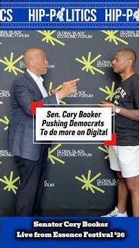 Cory Booker: Democrats Are Losing the Digital Fight- Fixing the Democratic Party's Content Problem