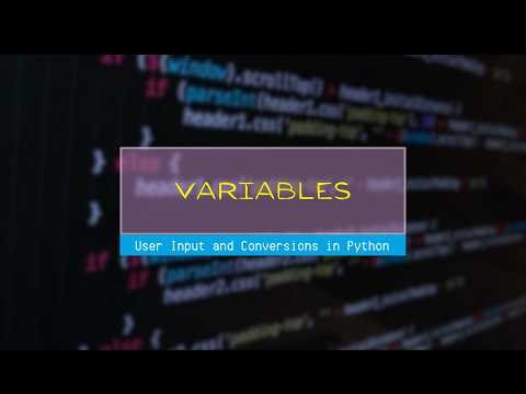 User Input and Conversions in Python