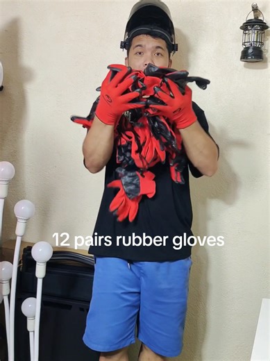 12 pairs rubber gloves for home improvement or diy projects #rubbergloves #12pairsrubbergloves #contructiongloves #electriciangloves