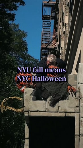 Happy Hallo-week y’all 🎃🍁!! #nyu #halloween #nyc | nyc halloween