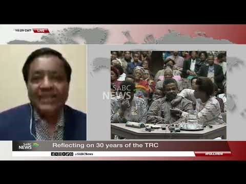 Reflecting on 30 years of the TRC: Prof Saths Cooper weighs in