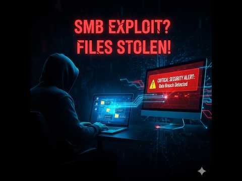 How Hackers Steal Windows Files Using SMB Exploit (Ethical Hacking Explained)