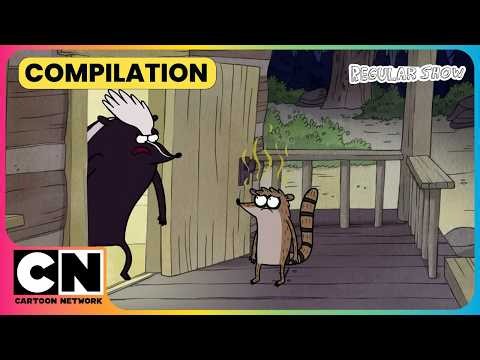 Rigby's Turning Into A Skunk🦨| The Regular Show😍| Rigby Special | Animated Cartoon Series | @cnindia